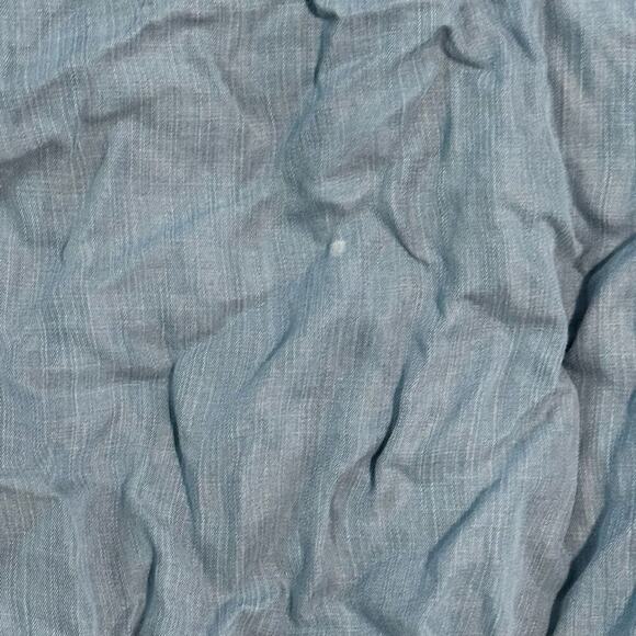 Saks fifth avenue dress blue chambray style dress | Sz S - Picture 5 of 7